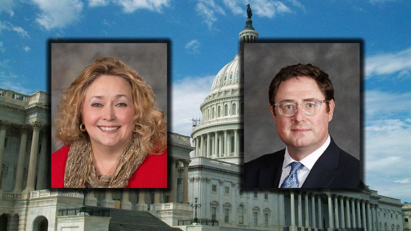 Nebraska congressional candidates Carol Blood and Mike Flood.