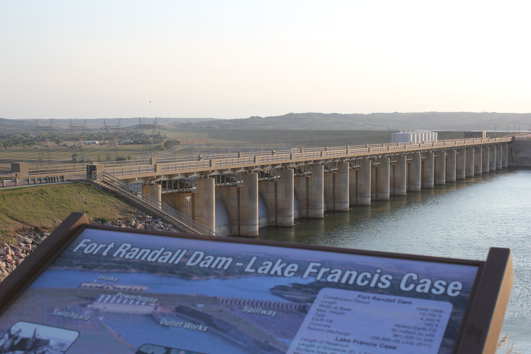 Fort Randall Dam and Lake Francis Case