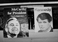 McCarthy and Kennedy Political Posters