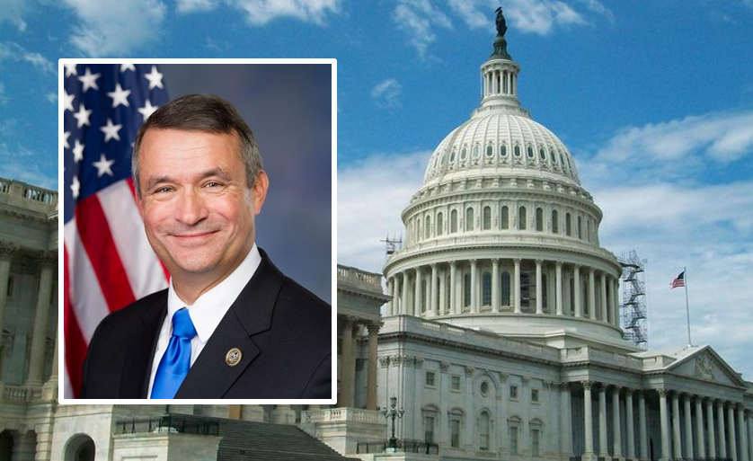 Rep. Don Bacon with U.S. Capitol in background